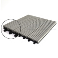 Waterproof Splinter Free Pool Terrace Garden Interlocking Tiles Engineered DIY Tiles WPC Deck Tiles Outdoor Floor Tiles